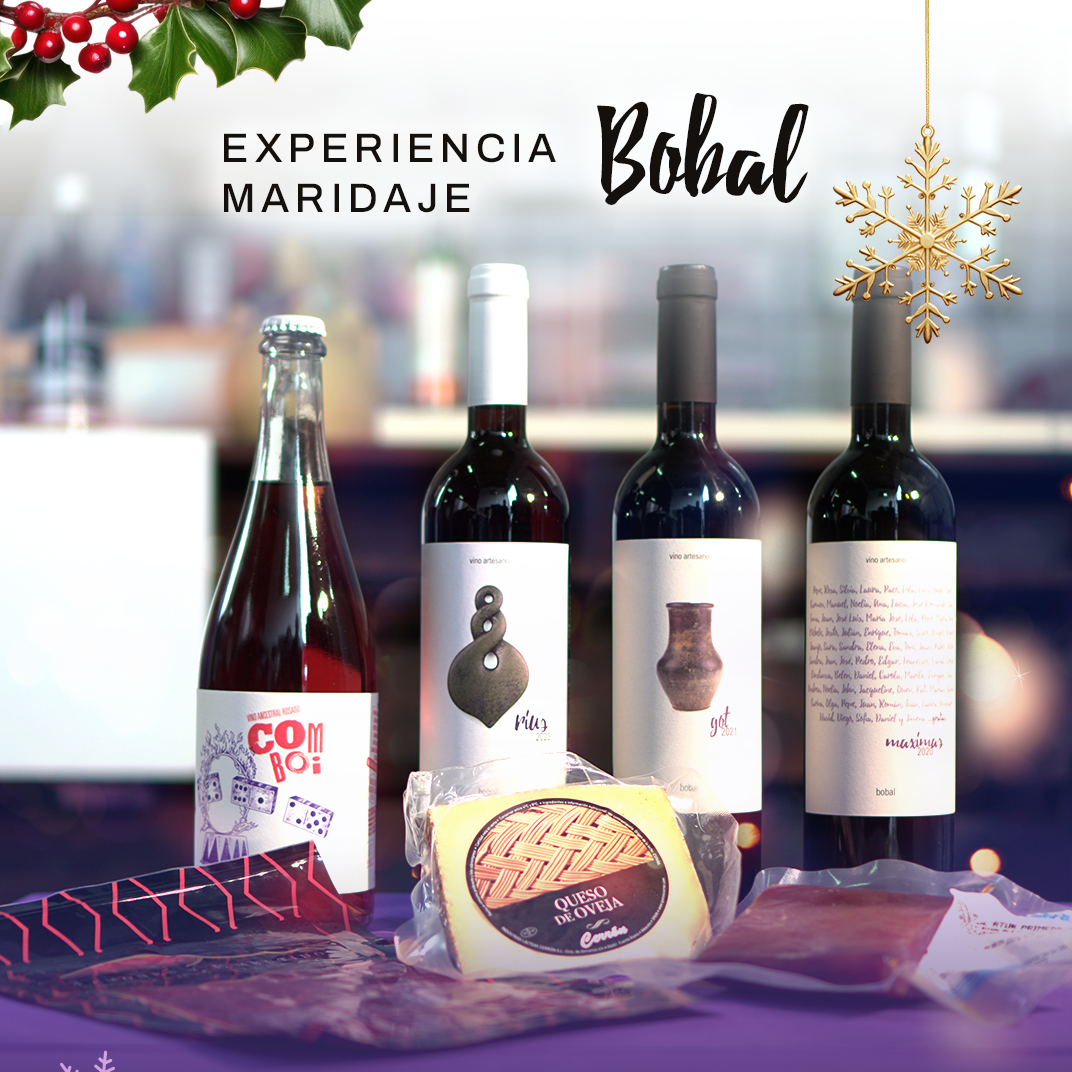 Experiencia maridaje Bobal | Navidad 2024